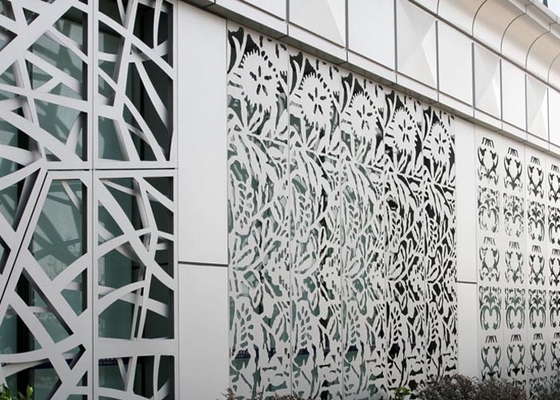 China Quatro painéis de aço decorativos da estrutura das categorias, tela decorativa anti oxidada do metal fornecedor