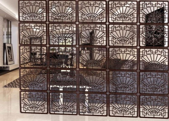 China Painéis decorativos à prova de vento da tela do metal para salas de visitas / salões / escritórios fornecedor