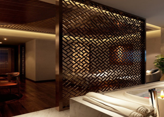 China A tela decorativa personalizada do metal da cor almofada o peso leve para a casa / construção fornecedor