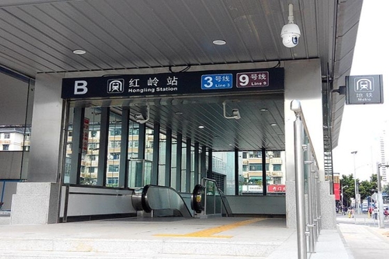 China Produtos de aço inoxidável feitos sob encomenda da estação de metro com entradas e saídas múltiplas fornecedor