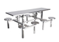 Tamanho personalizado altura de aço inoxidável dos produtos de construção 720-760mm da tabela e da cadeira fornecedor