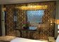 Painéis internos da tela do ouro moderno, painéis decorativos amigáveis ​​da chapa metálica de Eco fornecedor