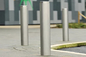 Os postes de amarração de aço fáceis do estacionamento, postos de segurança da entrada de automóveis suportam a força externo fornecedor
