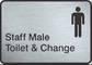 Sinais de aço inoxidável feitos sob encomenda do toalete do hotel todos os tamanhos T19001 certificados fornecedor